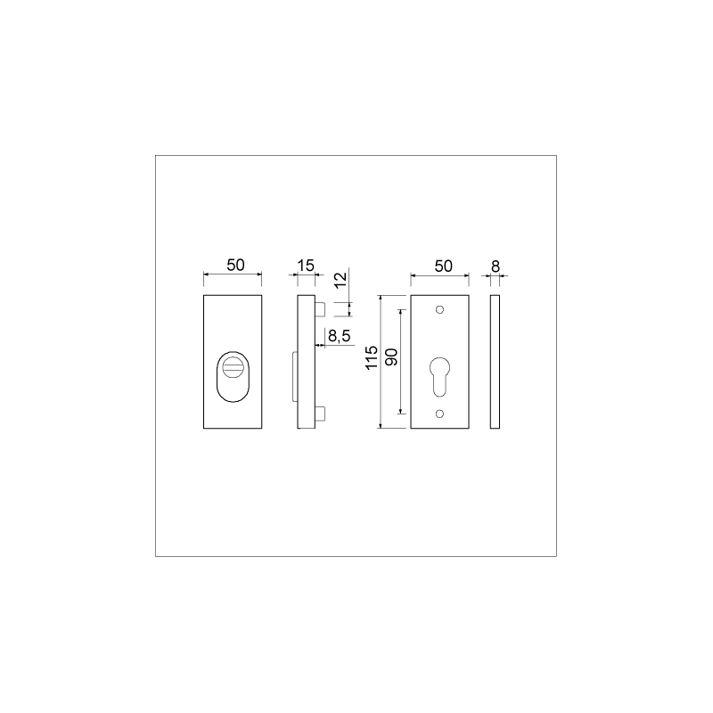 veiligheidsrozet alu mat zwart oxloc-3
