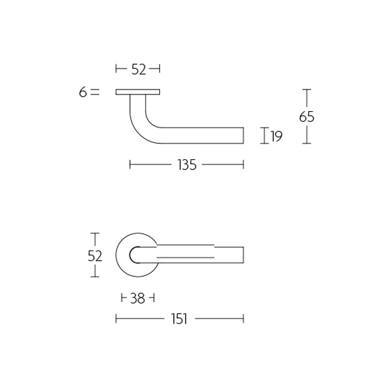 deurkruk mat zwart-3