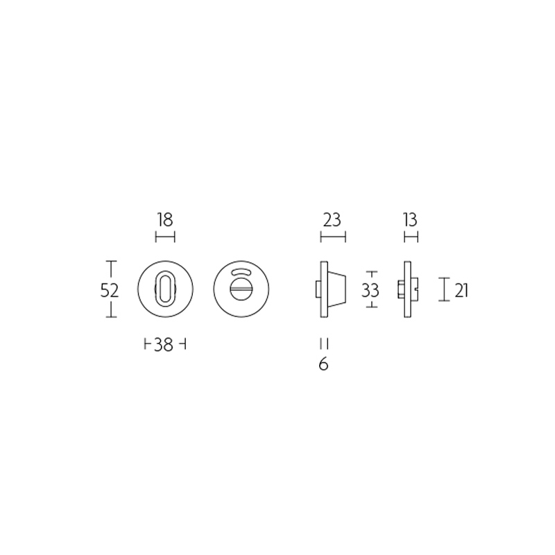 toiletrozet mat zwart-4
