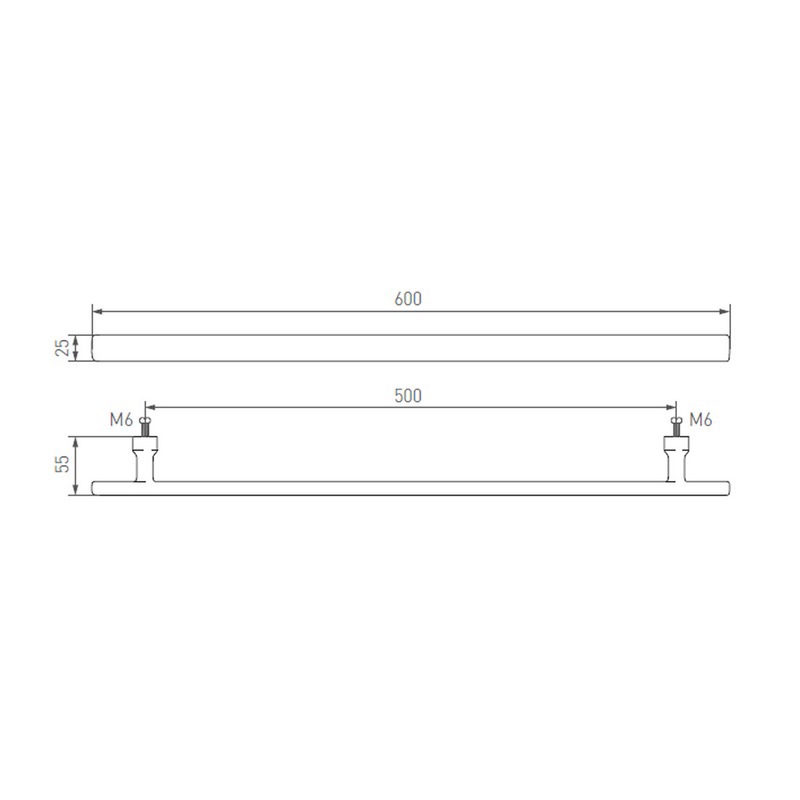 deurgreep ruw brons gepolijst-3