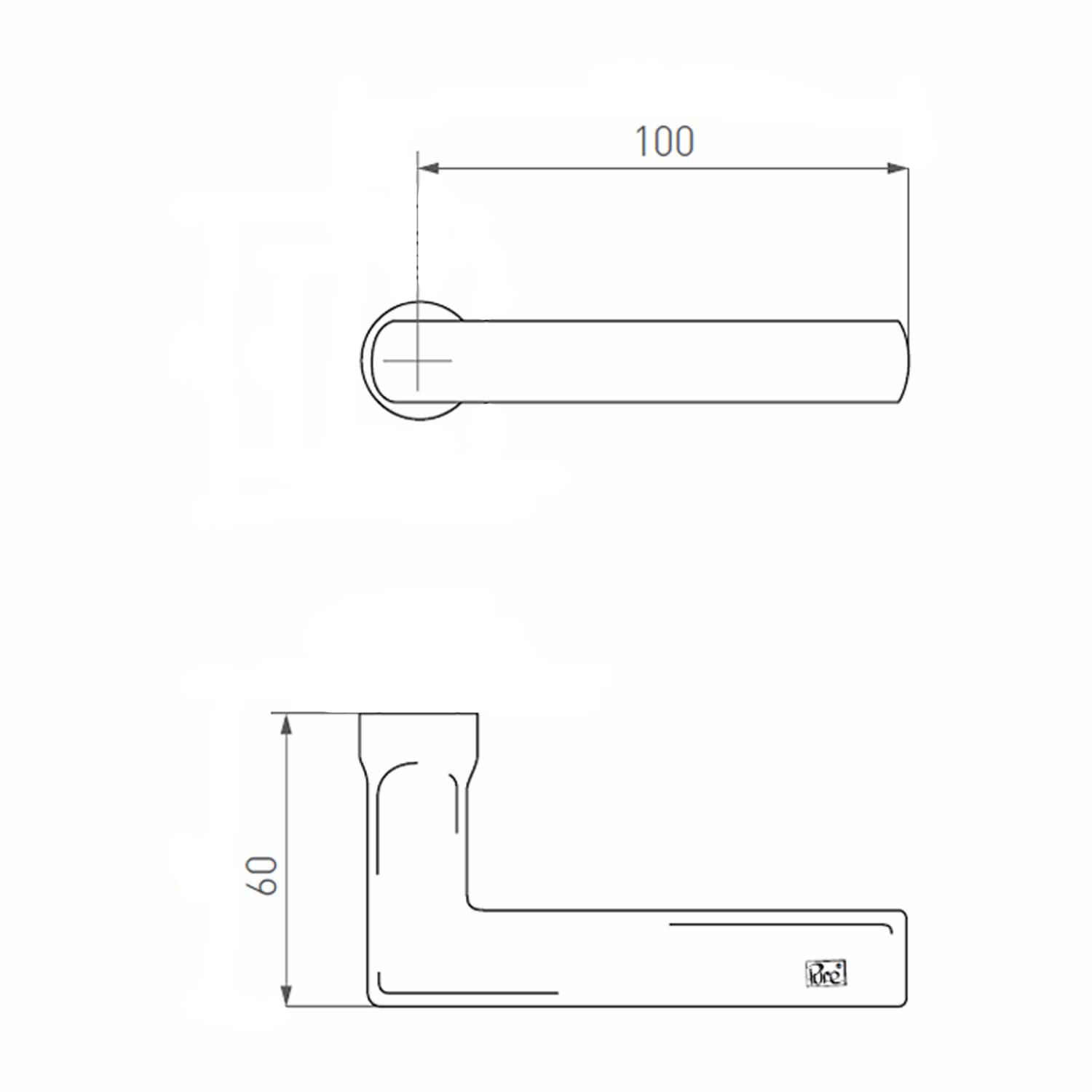 deurkruk ruw brons-3