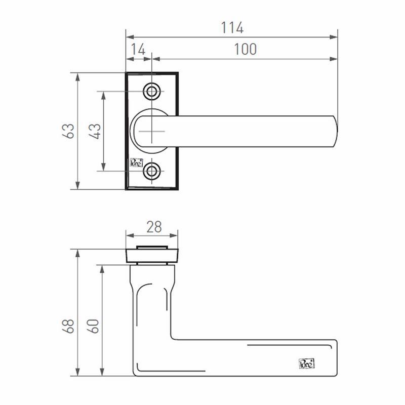 deurkruk ruw metaal-3