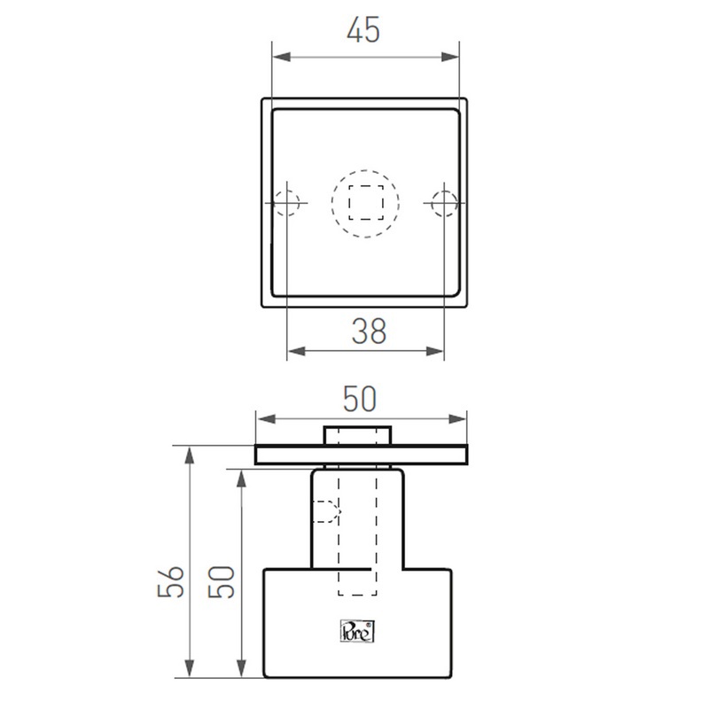 deurkruk mat wit brons-3