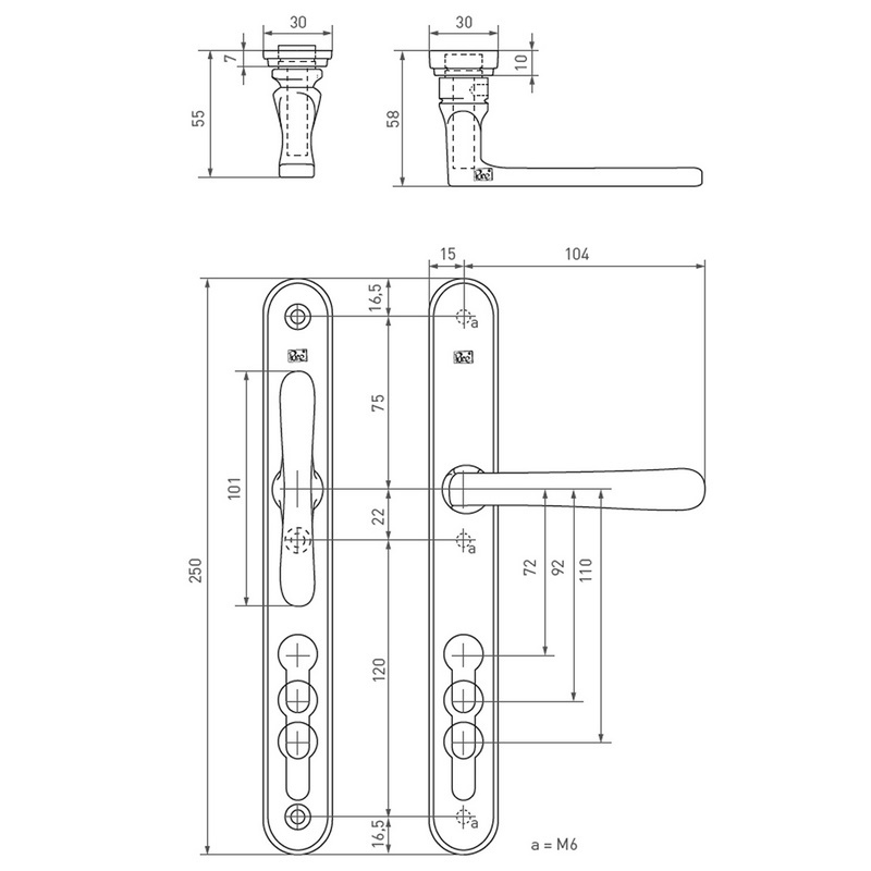 veiligheidsgarnituur wit brons-3