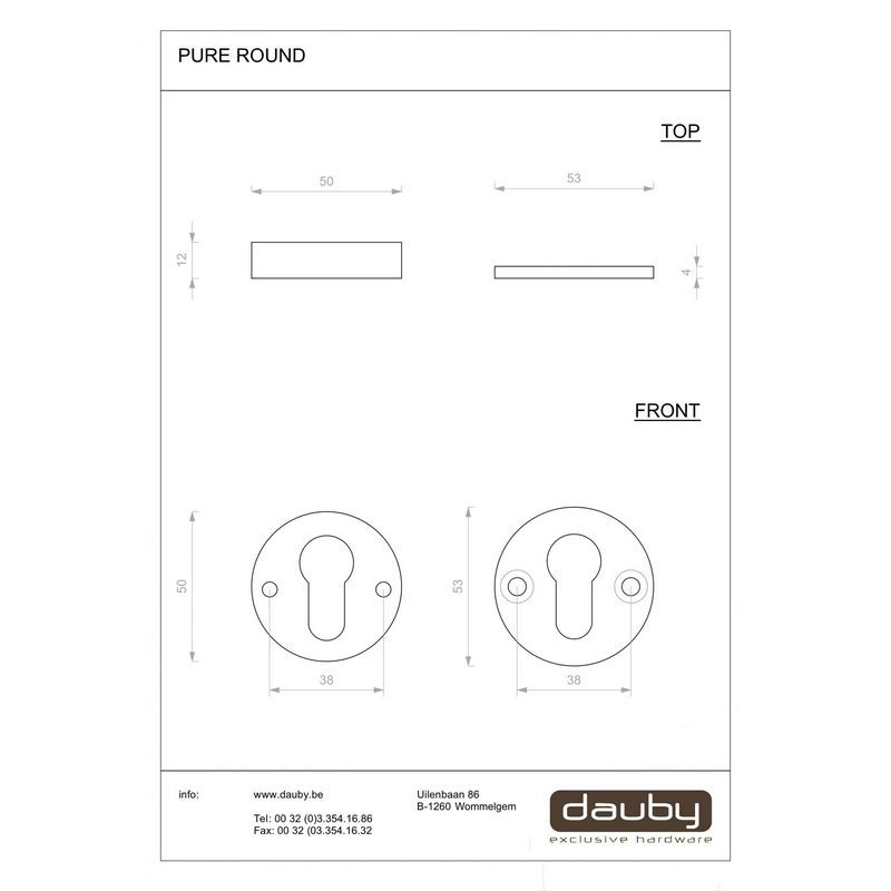 veiligheidsrozet verouderd ijzer zwart-3