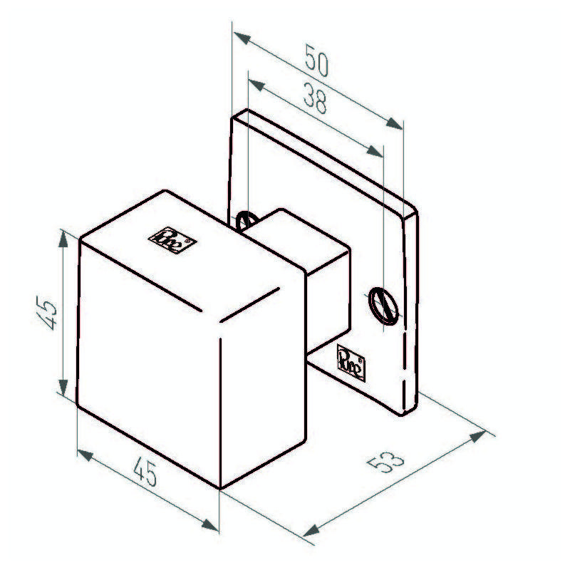 voordeurknop ruw metaal-3