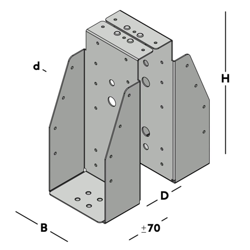 balkdrager gbs dubbel sv-3