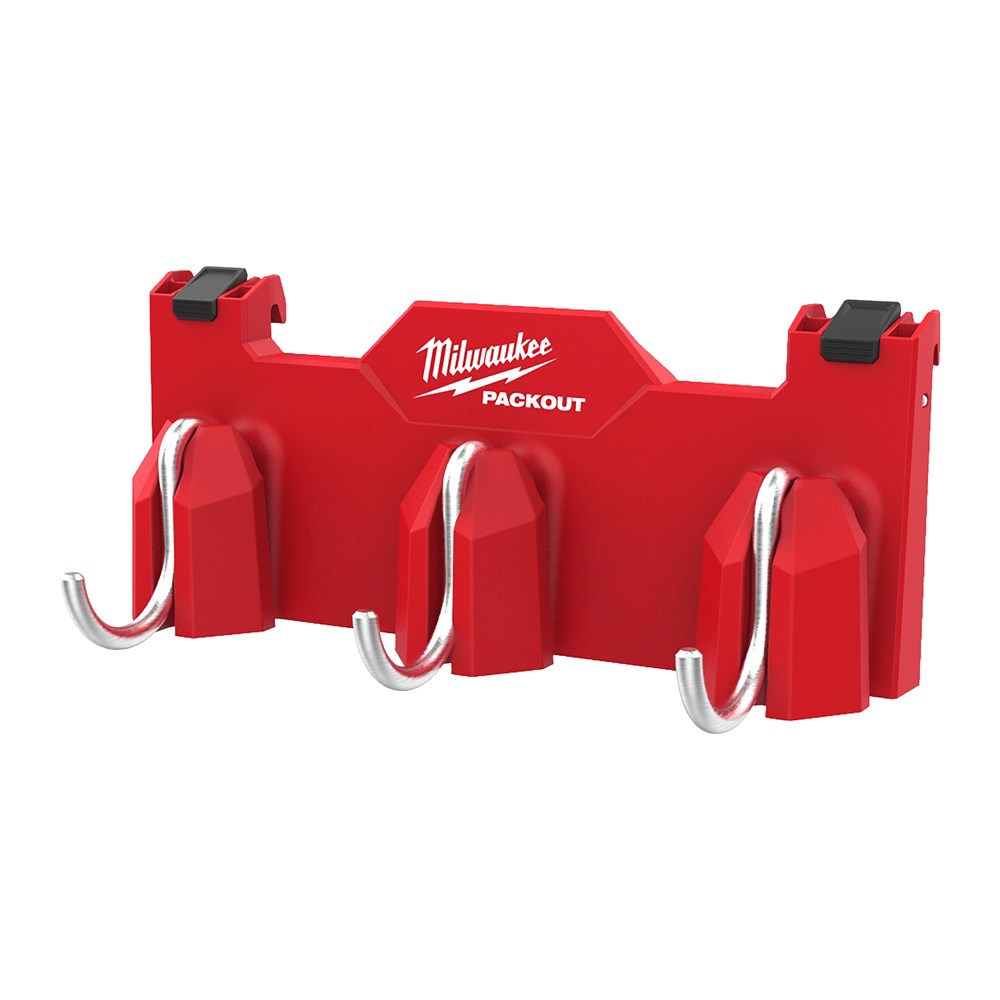 Gereedschapshouder Packout Milwaukee - ROOD 3-HAAKS
