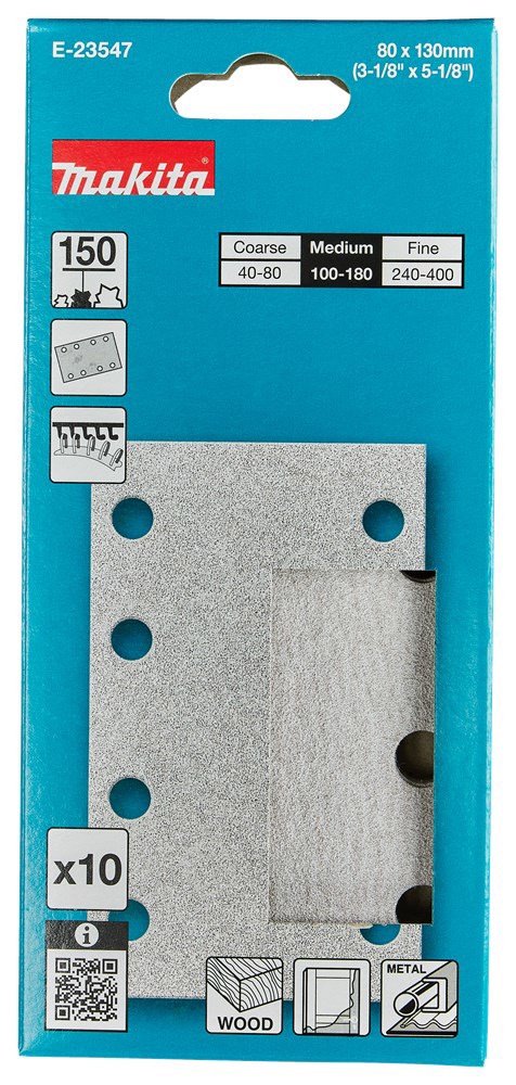 schuurstrook wit velcro makita-6