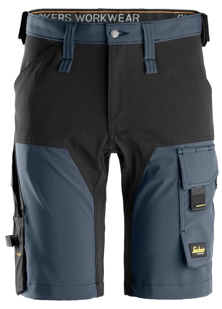 Short Allroundwork Stretch Snickers - 6173 DONKERBLAUW/ZWART 062