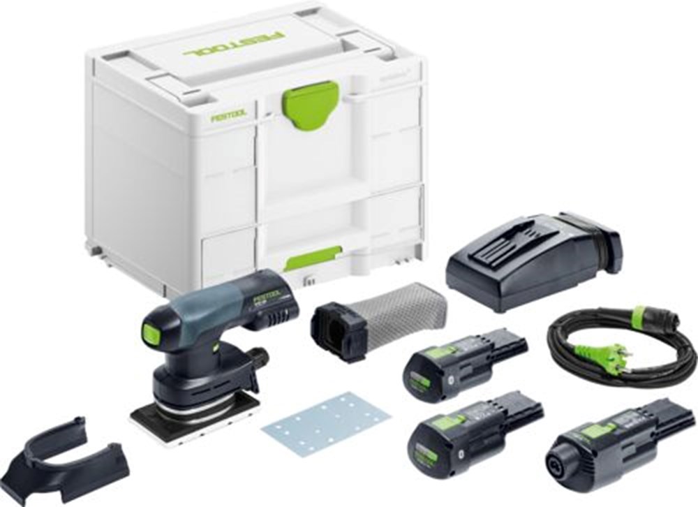 Accu Vlakschuurmachine Festool - RTSC400 3.0 I-SET 18.0V