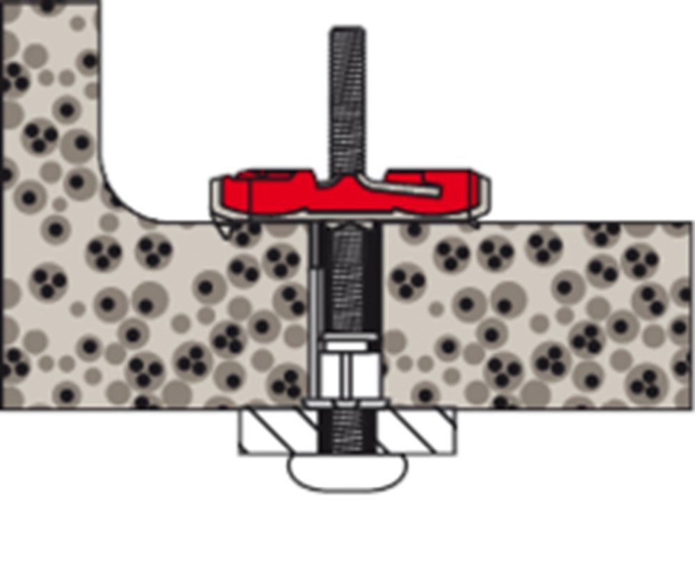 hollewandplug nylon fischer-16