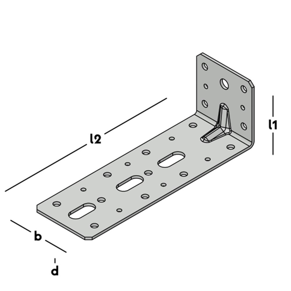 hoekanker met ril sv-3