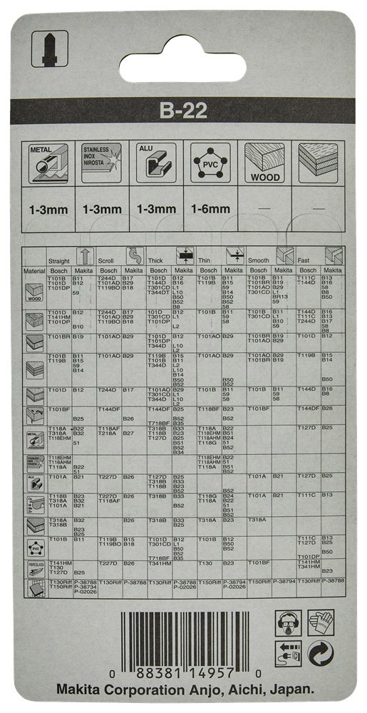 decoupeerzaagblad makita for bi-metal-3