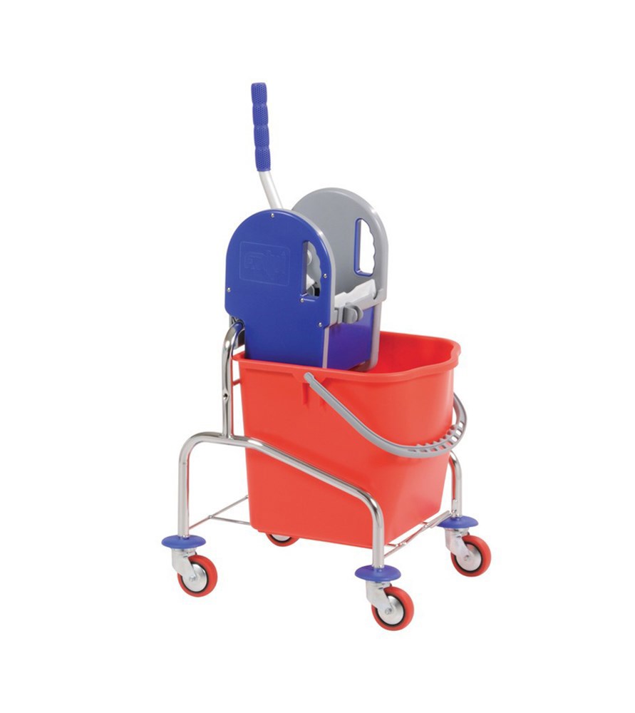 mopwagen verchroomd betra