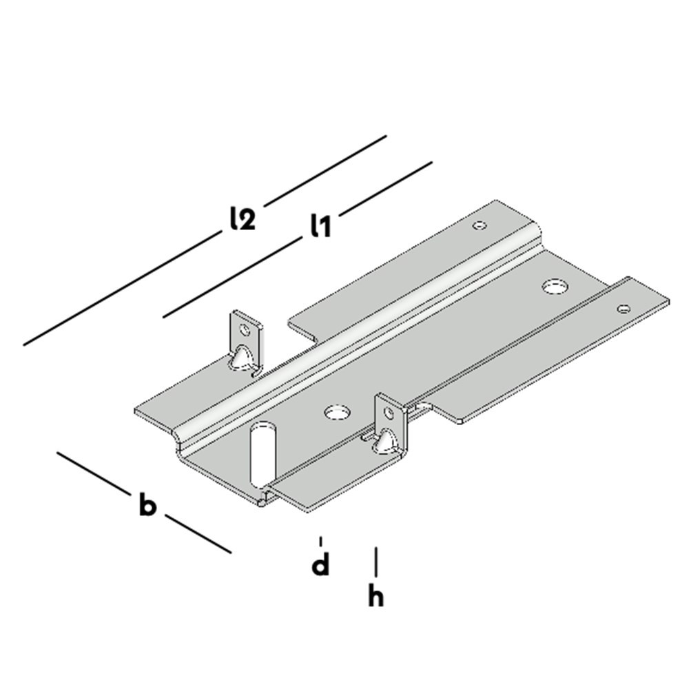 vloer hsb-strip met lip sv-3