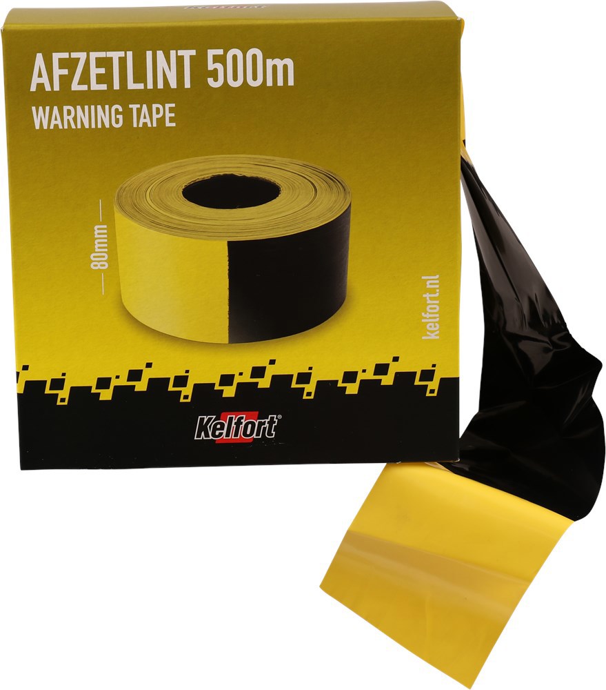 afzetlint zwart/geel kelfort-3