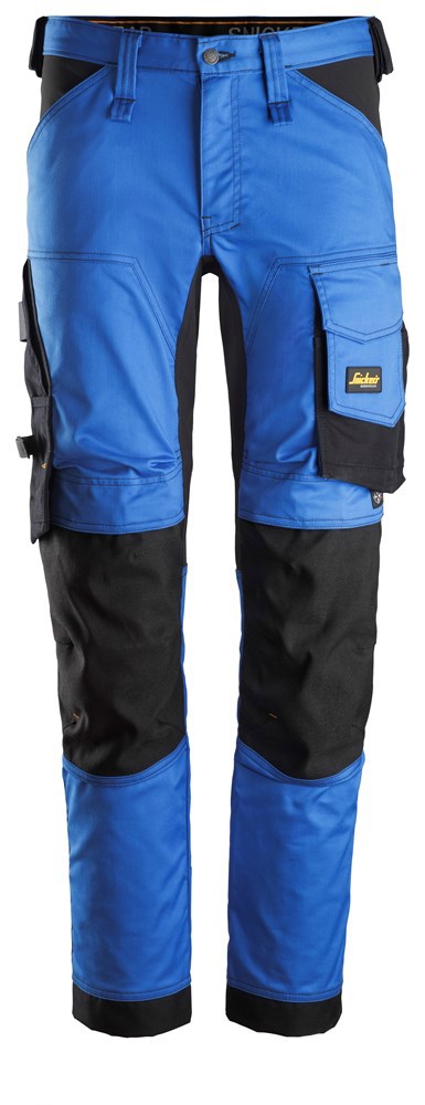 Werkbroek Allroundwork Stretch Snickers - 6341 LICHTBLAUW/ZWART 150
