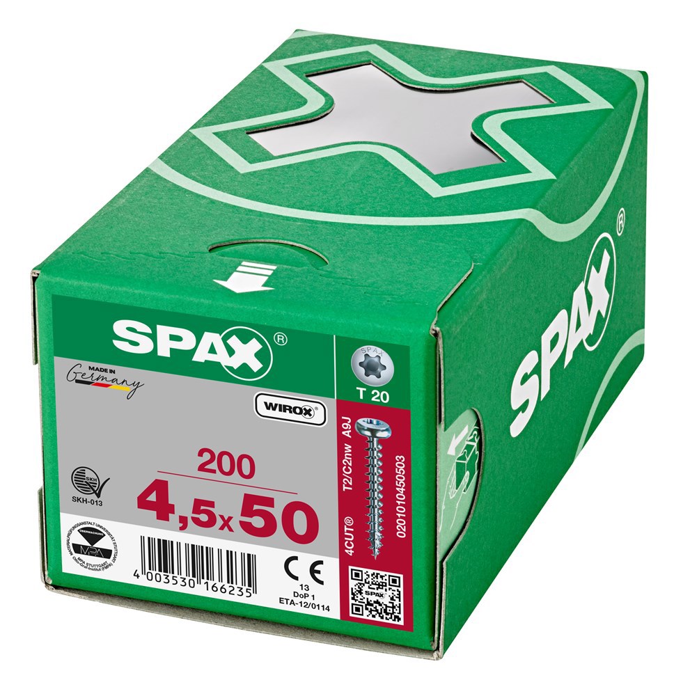 spaanplaatschroef wirox spax-5