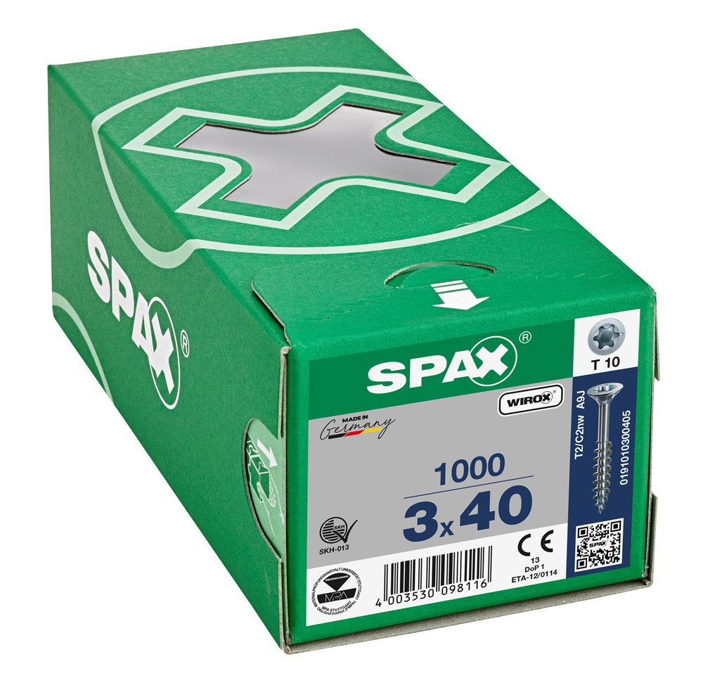 spaanplaatschroef wirox spax-4