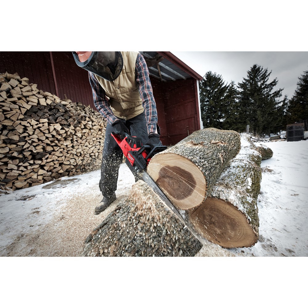 accu kettingzaagmachine milwaukee 350mm-22