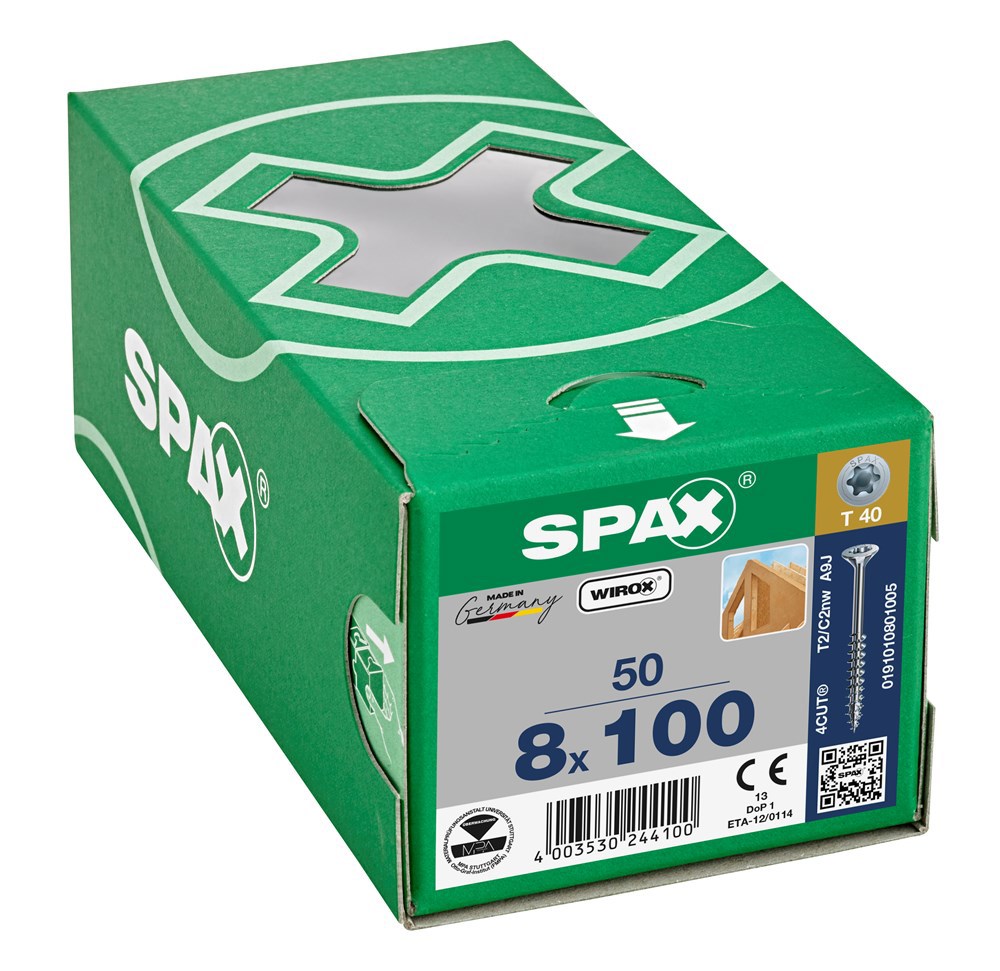spaanplaatschroef wirox spax-4