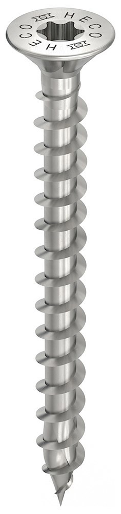 Spaanplaatschroef Rvs A2 Heco - 3.0X 30MM PK T10