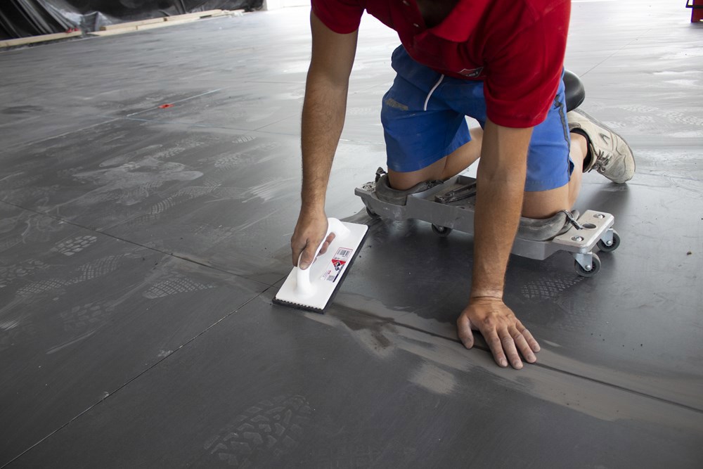 inwasspaan m.rubber anti-slijtlaag rubi-7