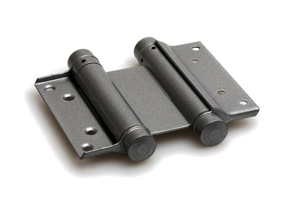 Deurveerscharnier Zilvergrijs Ibfm - BOMMER DUBBEL 175MM DD.40-45MM