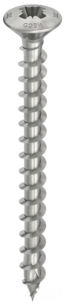 Spaanplaatschroef Rvs A2 Heco - 4.0X 50MM LK PZ2