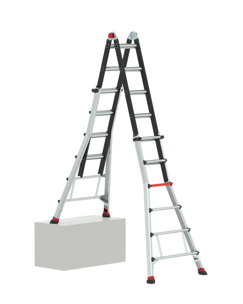 vouwladder aluminium gecoat altrex