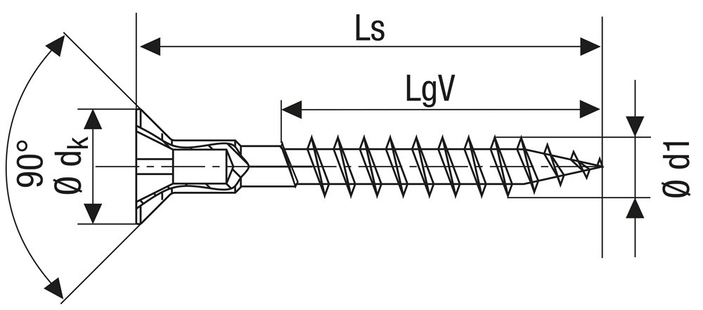 spaanplaatschroef wirox spax-3
