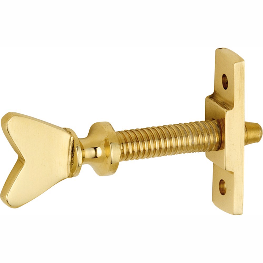 Belegschroef Messing Ongelakt - 5599 HART 5599 38X8MM