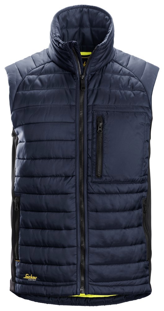 Bodywarmer Allroundwork Snickers - 4512 DONKERBLAUW/ZWART XXL