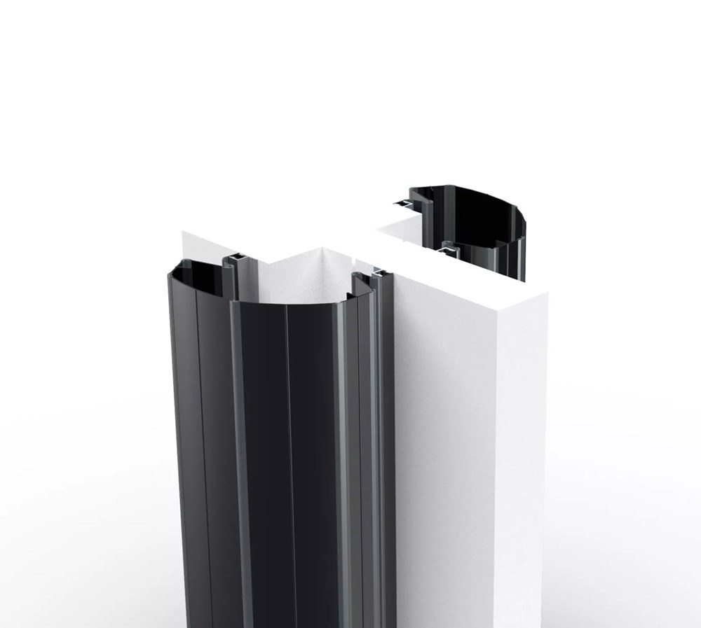 Vingerbeschermingsprofiel Ellen - FINPROTECT+ 9090 2500MM WIT