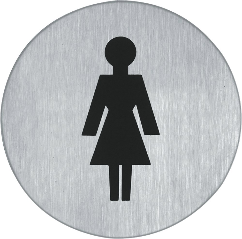 Pictogram Rvs A2 Oxloc - Ø75X1.5MM