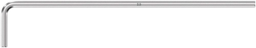 Inbussleutel Lang Hex-Plus Metrisch Wera -  2.5X112MM