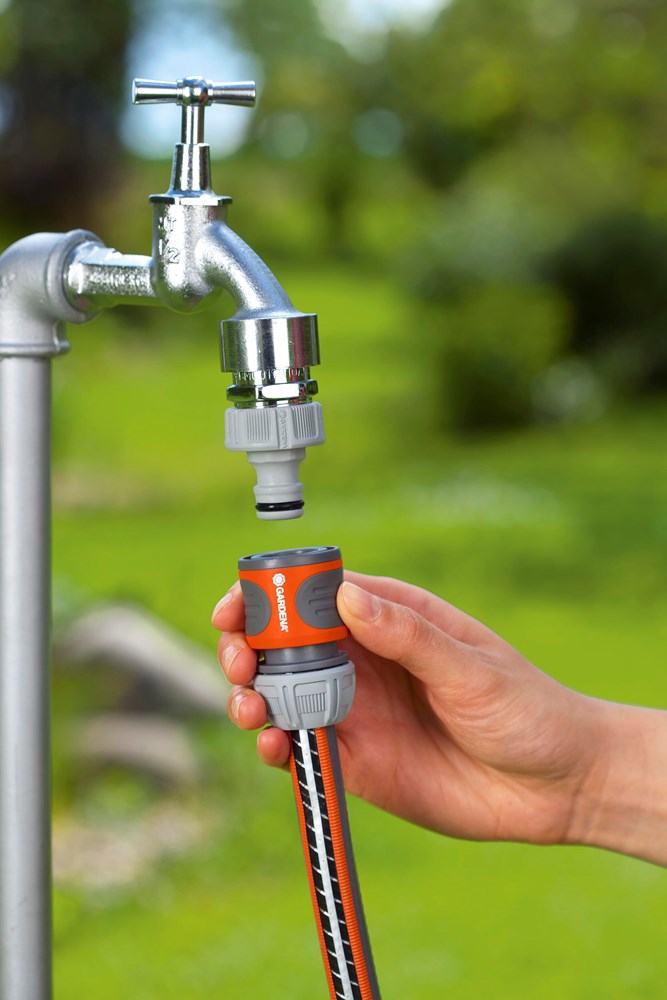 slangstuk oranje/grijs gardena-5