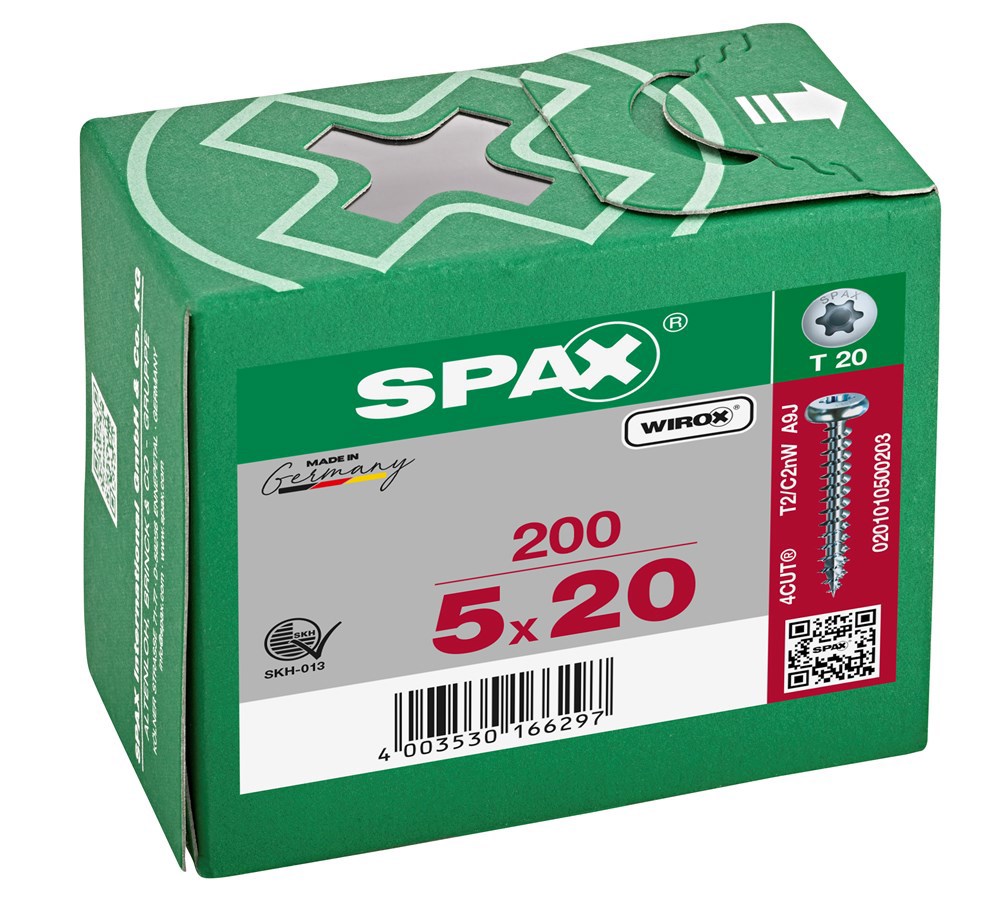 spaanplaatschroef wirox spax-4
