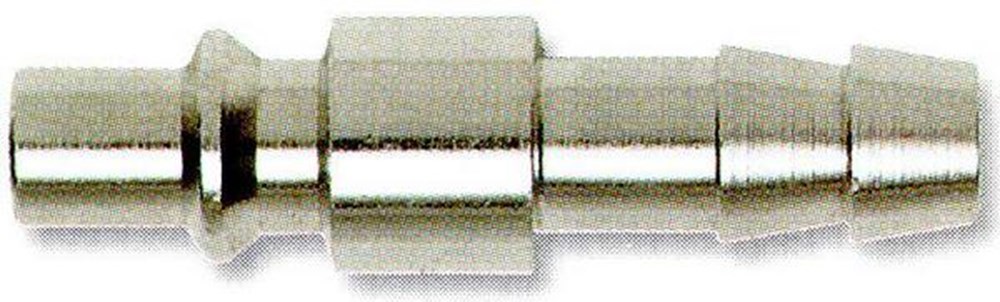 Insteeknippel Orion Staal Vernikkeld -  6MM SLANGPILAAR SET à 2 STUKS