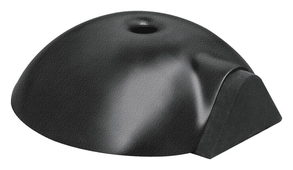 Deurbuffer Rvs A2 Mat Zwart Oxloc - SCHILDPAD Ø84X27MM