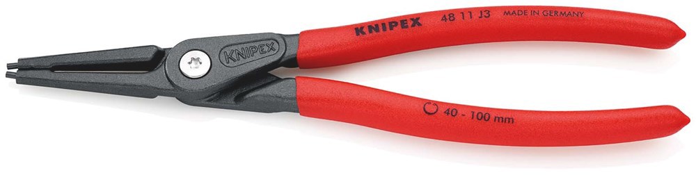 Borgringtang Recht Knipex - 4811-J3 / Ø40-100MM