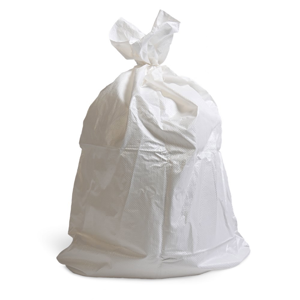 puinzak polypropyleen wit kelfort