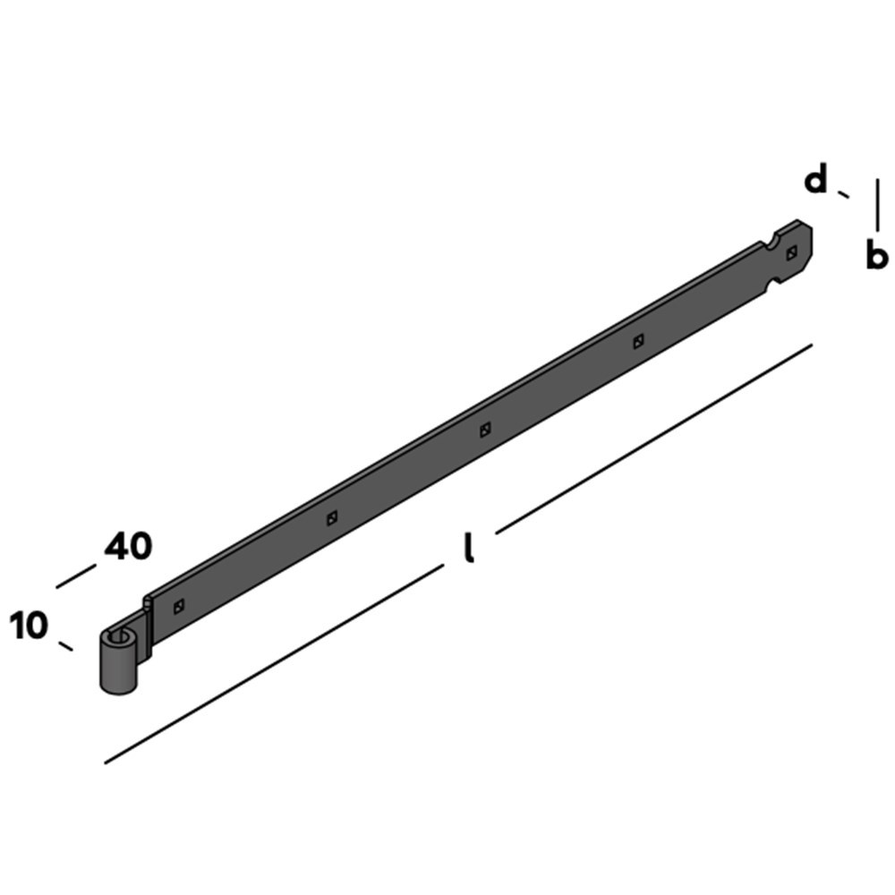 heng voor vlakwerk zwart epz-4