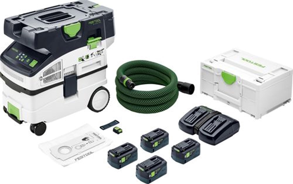 accu stofafzuigmobiel cleantec festool