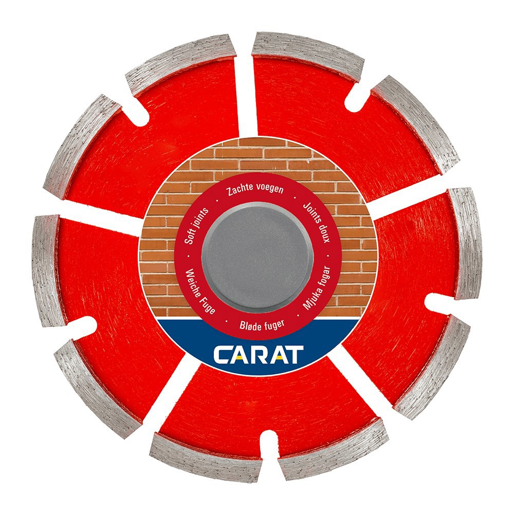 Diamantvoegenfrees Droog Carat Classic - CTCC 125X22.23MM 6MM ZACHT