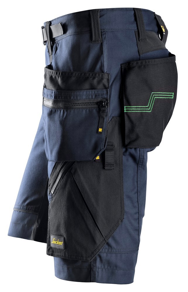 werkbroek+ kort flexiwork snickers-3