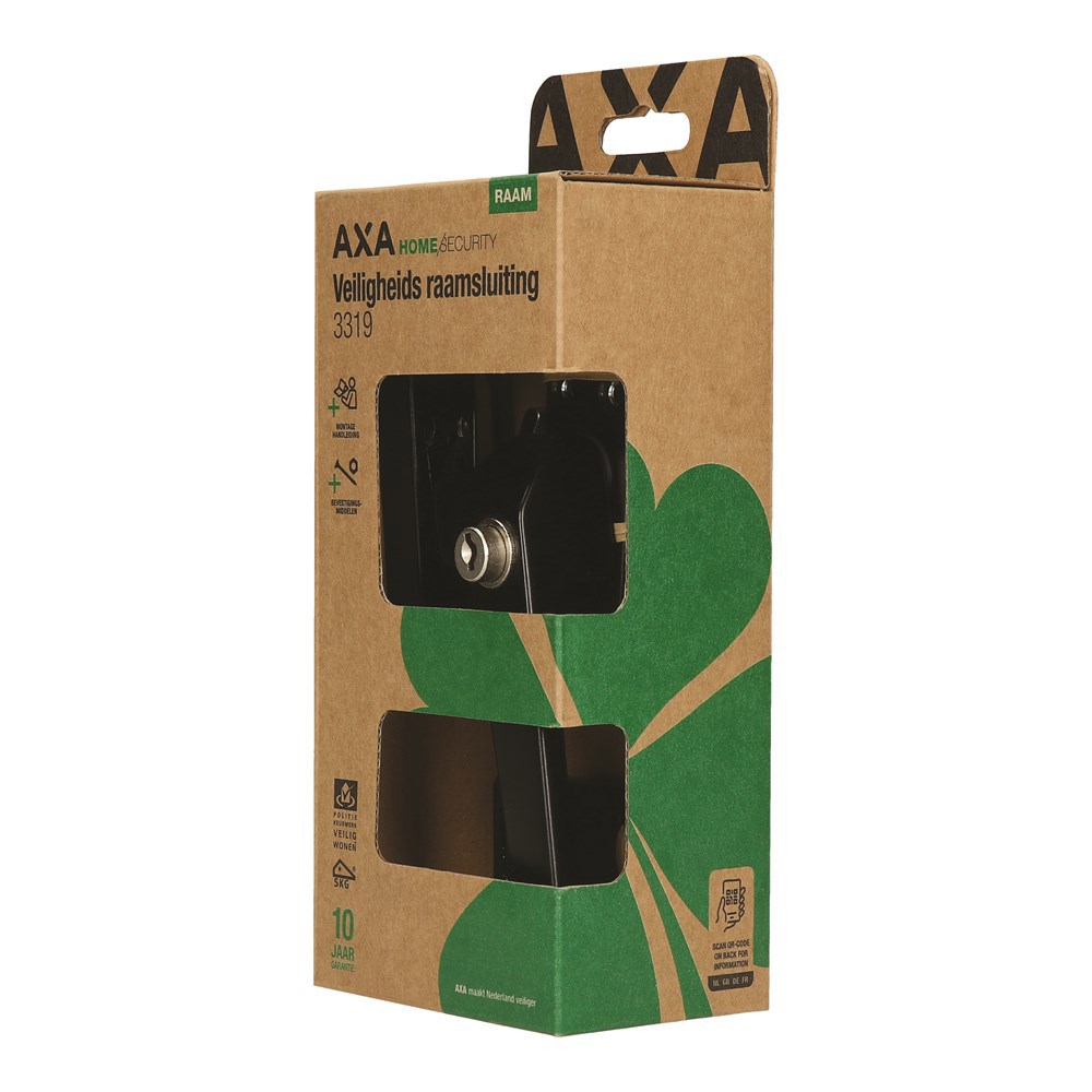 raamsluiting aluminium zwart axa-3