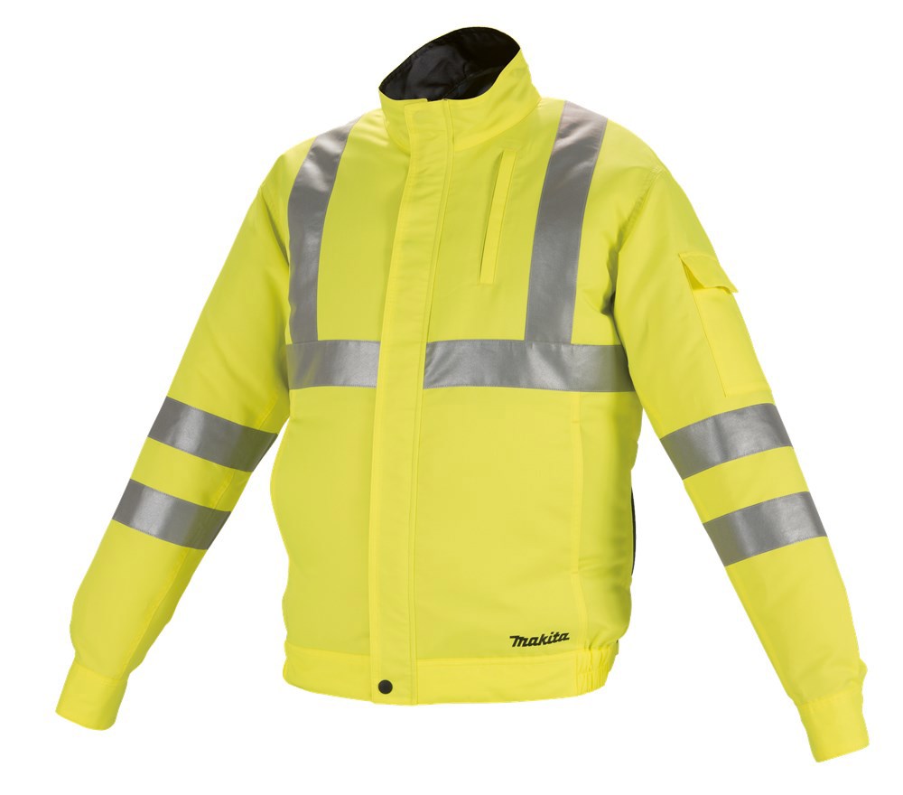 Veiligheidsjas Geventileerd Makita - DFJ214ZXL GEEL FLUOR XL