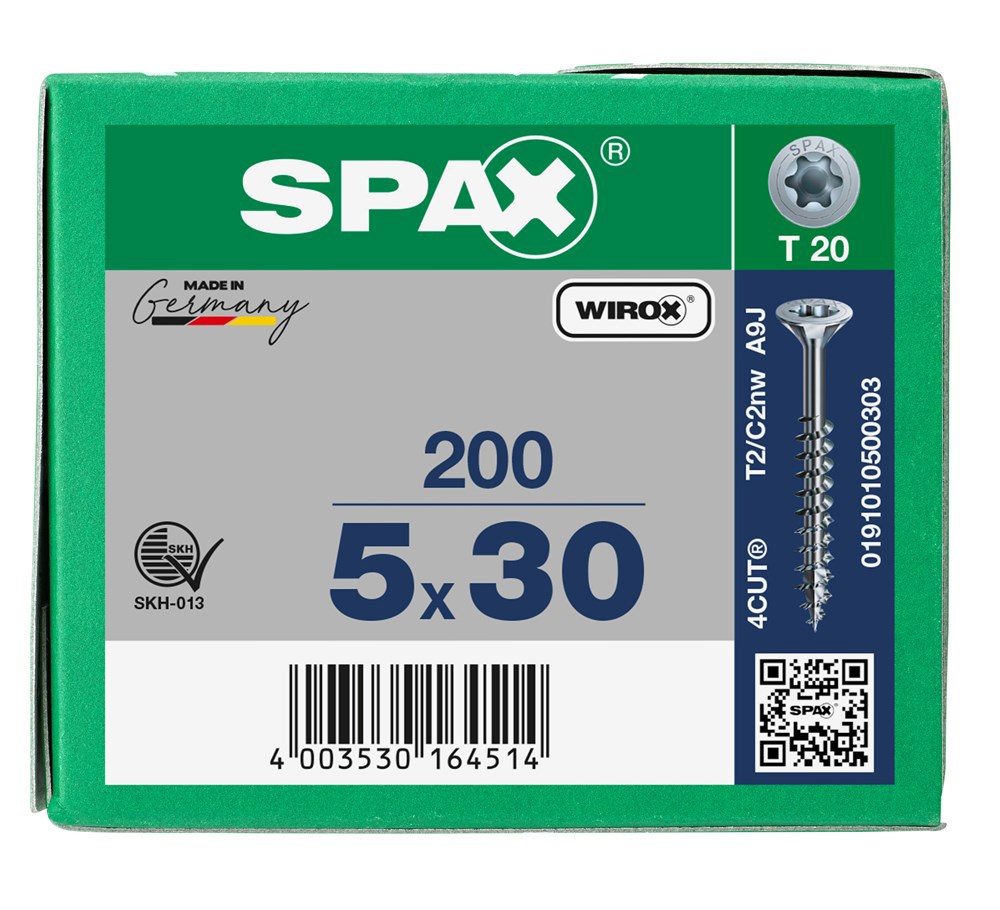 spaanplaatschroef wirox spax-6